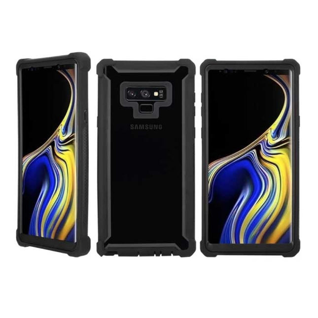 Samsung Galaxy S10 Plus Bumper Hoesje 360° Bescherming - Full Body Cover Armor Zwart