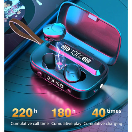 K02 Draadloze Oortjes met Powerbank Oplaaddoosje 2000mAh - True Touch Control TWS Bluetooth 5.0 Oordopjes Earphones Earbuds Oortelefoon 