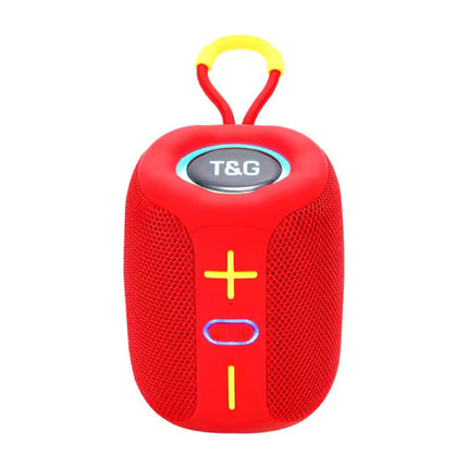 TG658 Draadloze Luidspreker - 1200mAh Batterij - Bluetooth 5.3 Subwoofer HiFi TF Radio - Rood