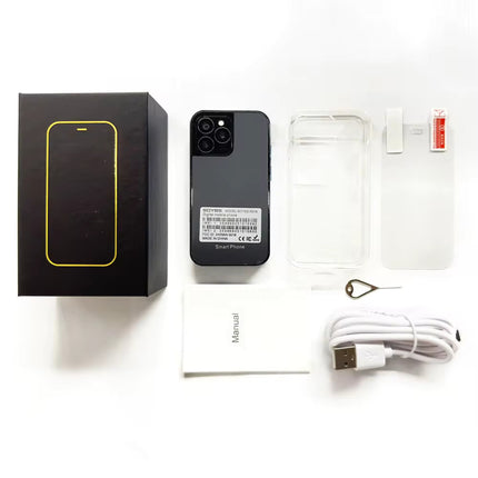 XS16 Mini Smartphone - 2 GB RAM - 16 GB Opslag - 5 MP Camera - 2000mAh Batterij - Blauw