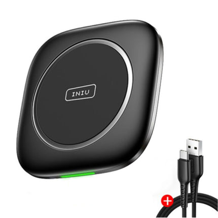 3 in 1 Oplaadstation met Oplaadkabel - Compatibel met Apple iPhone / iWatch / AirPods -  Charging Dock 15W Wireless Pad Zwart