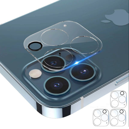 3-Pack iPhone 13 Pro Tempered Glass Camera Lens Cover - Shockproof Case Bescherming