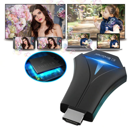 MiraScreen K12 Miracast TV Stick HD Cast HDMI 5G WiFi Receiver Scherm Ontvanger iPhone & Android