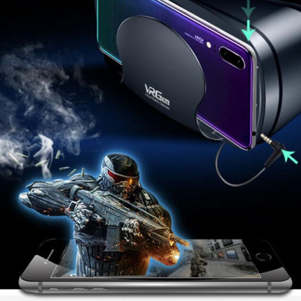 VRGPRO Virtual Reality 3D Bril met Controller - Voor Smartphone - 120° FOV / 5-7 inch Telefoons