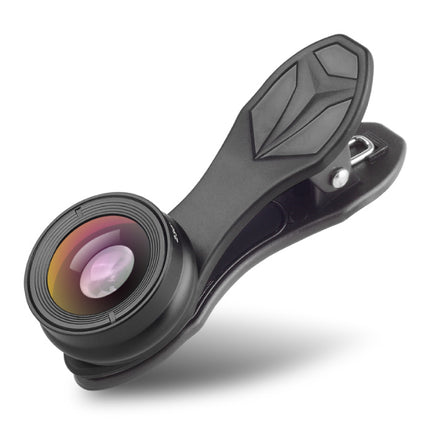 3 in 1 Camera Lens Clip voor Smartphones Zwart - Fisheye/Wide Angle/Macro Lens
