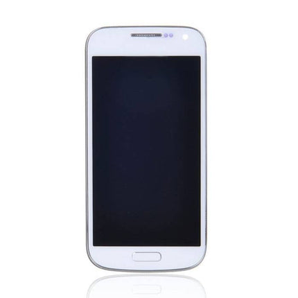 Samsung Galaxy S4 Mini Scherm (Touchscreen + AMOLED + Onderdelen) AAA+ Kwaliteit - Blauw/Wit