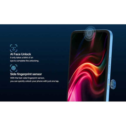 G1 Max Smartphone - 6 GB RAM - 128 GB Opslag - 50 MP Camera - 5150mAh Batterij - Nieuwstaat - 3 Jaar Garantie - Zwart