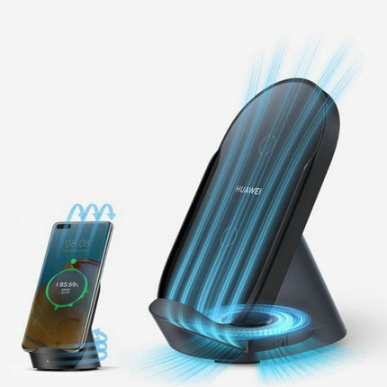 CP62 SuperCharge  - Draadloze Oplader Fast Charge Qi Universele Oplader 40W Telefoon Houder Wireless Charging Zwart