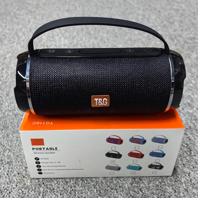 TG-116C Draadloze Luidspreker - 1200mAh Bluetooth Soundbar - Grijsblauw