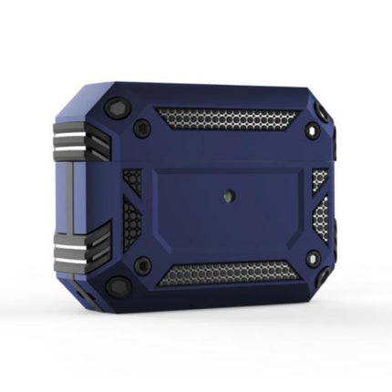 Shockproof Hoesje voor AirPods Pro - AirPod Case PC TPU Cover Skin - Blauw