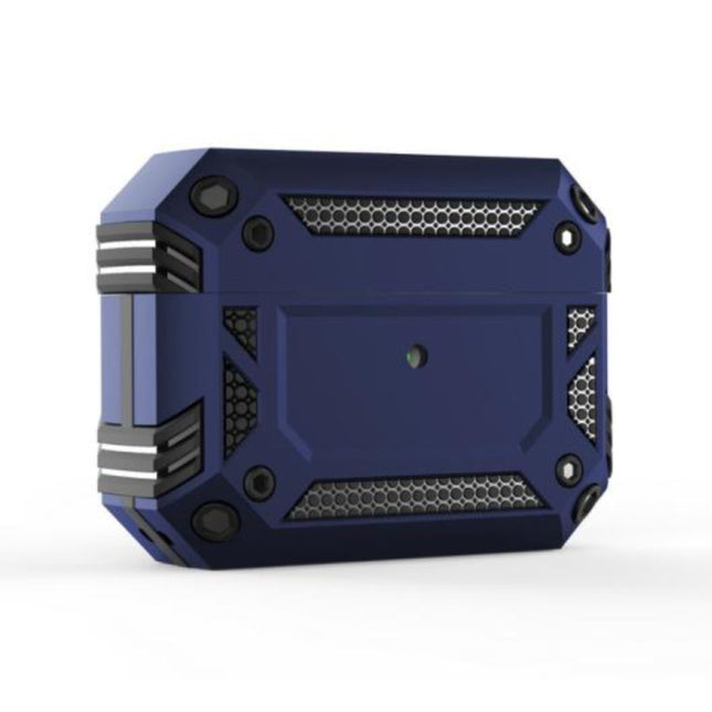 Shockproof Hoesje voor AirPods Pro - AirPod Case PC TPU Cover Skin - Blauw