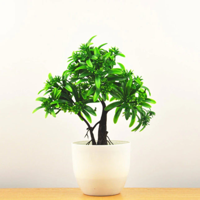 Kunst Bonsai Boom - Planten Nep Plant Plastic Decoratie Ornament