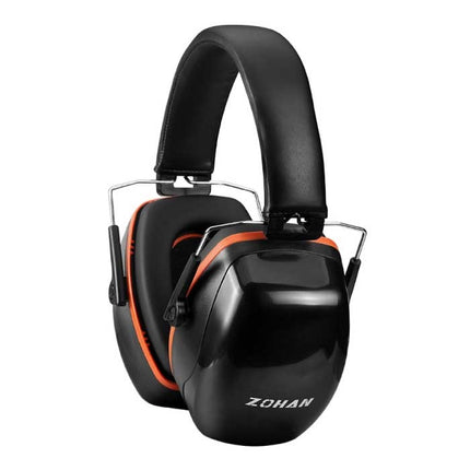 Geluidswerende Veiligheidsoorkappen Earmuffs - 28dB NRR / Geluid Isolatie / Verstelbaar / Drop-Proof Behuizing  - Oranje