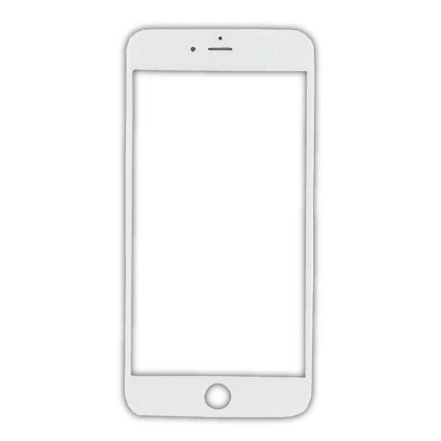 iPhone 8 Plus Frontglas Glas Plaat AAA+ Kwaliteit - Wit