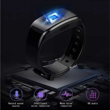 Security Camera Horloge Smartband DVR Camera - 1080p - 64 GB Ingebouwd Geheugen