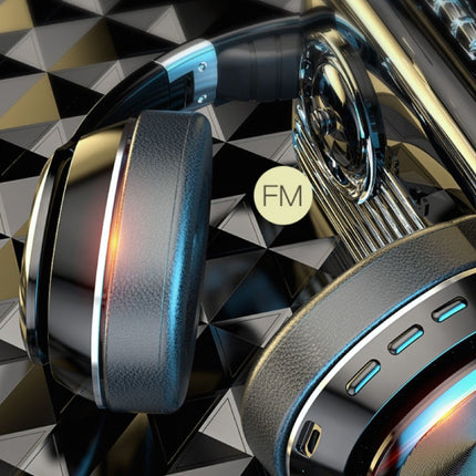 VJ320 Draadloze Koptelefoon met Microfoon - Bluetooth 5.0 Stereo Studio Headset Zwart