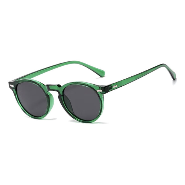 Vintage Zonnebril voor Dames - UV400 Gepolariseerde Bril Shades Brillen - Groen