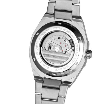 Mechanisch Roestvrij Staal Luxe Horloge voor Heren - Zakelijk Mode Polshorloge Zwart