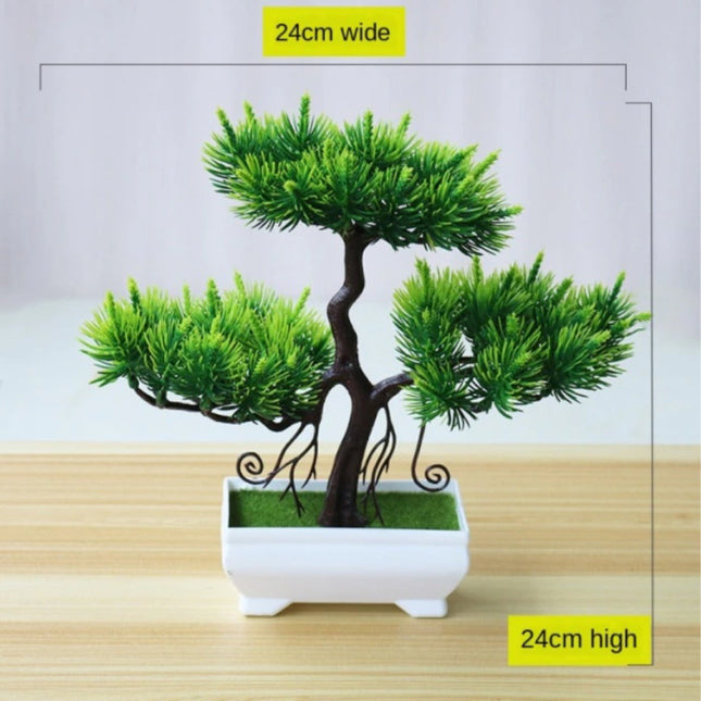 Kunst Bonsai Boom - Planten Nep Plant Plastic Decoratie Ornament