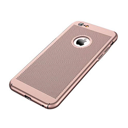 iPhone 6 Plus - Ultra Slanke Case Warmteafvoer Cover Cas Hoesje Rose Gold