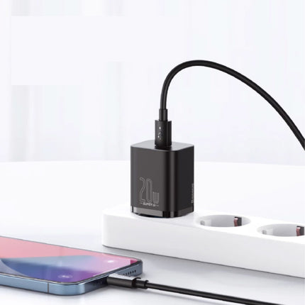 Super Si 20W PD USB-C Oplader - Power Delivery USB Fast Charge - Muur Stekkerlader Wallcharger AC Thuislader Adapter Wit