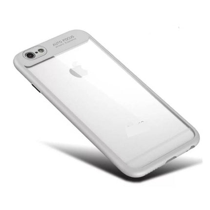 iPhone XS - Auto Focus Armor Case Cover Cas Silicone TPU Hoesje Wit