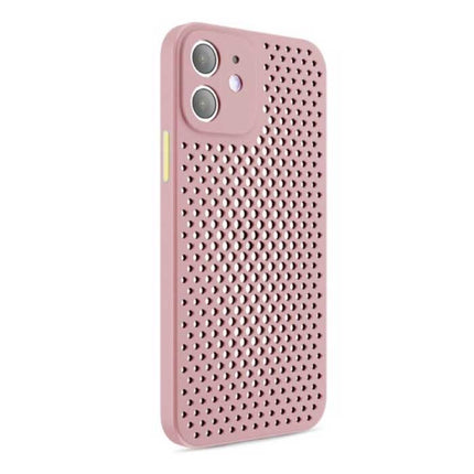 iPhone 12 Pro Max - Ultra Slank Hoesje Warmteafvoer Cover Case Roze