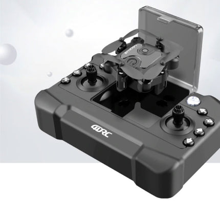 4D-V2 Mini RC Drone met Camera - Pocket Quadcopter Speelgoed met Gyro Stabilistatie Zwart