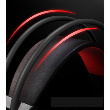 HU85 Gaming Koptelefoon met Microfoon - USB Aansluiting Headset met HiFi Geluid DJ Headphones Zwart