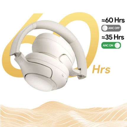 H3 Draadloze Koptelefoon - ANC Bluetooth 5.4 Hi-Res Headset Wit