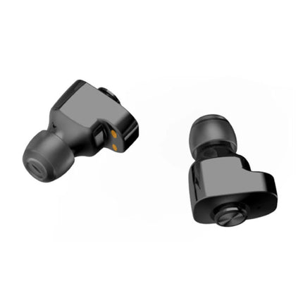 K1 3-in-1 Draadloze Oortjes + Media Speler/Powerbank Touch Bediening TWS Bluetooth 5.0 Wireless Earphones Muziek Oortelefoon Zwart