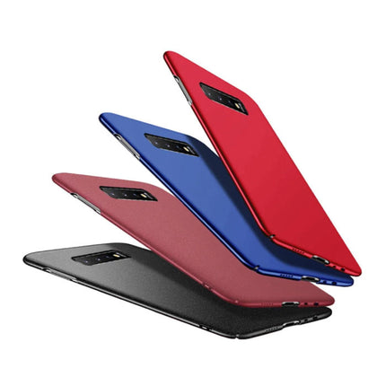 Samsung Galaxy Note 10 Magnetisch Ultra Dun Hoesje - Hard Matte Case Cover Rood