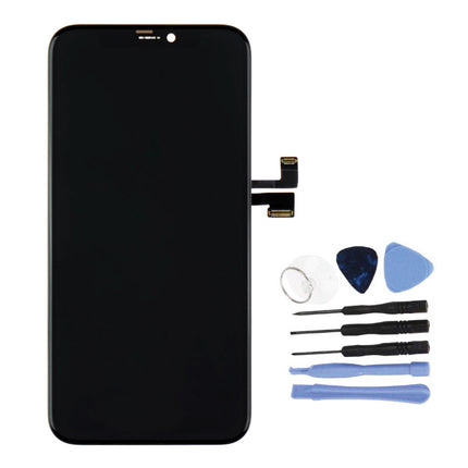 iPhone 11 Pro Scherm (Touchscreen + OLED + Onderdelen) AAA+ Kwaliteit - Zwart + Gereedschap