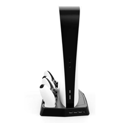 Multifunctionele Dual Ventilator Cooling Stand Mount en Oplaadstation voor PlayStation 5 - PS5 - Koeling Standaard Cooler Zwart
