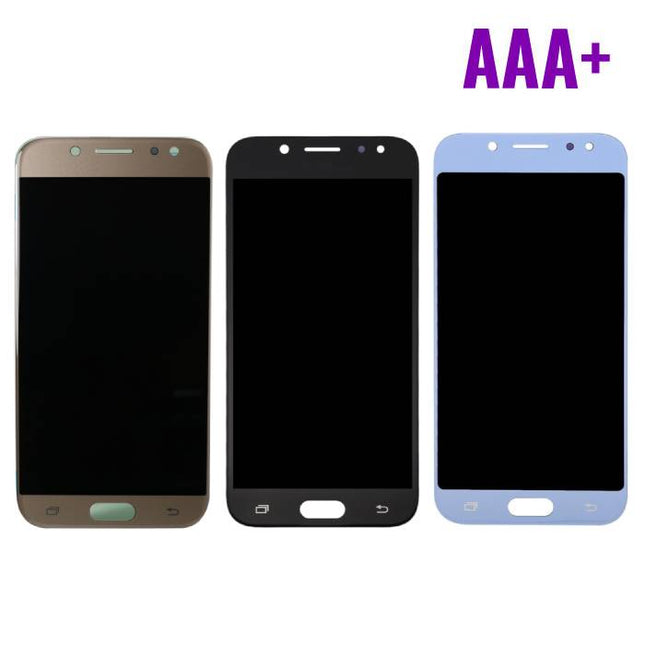 Samsung Galaxy J5 J530 2017 Scherm (Touchscreen + AMOLED + Onderdelen) AAA+ Kwaliteit - Zwart/Lichtblauw/Goud 