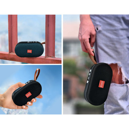 T7 Mini Bluetooth 5.0 Soundbox Draadloze Luidspreker Externe Wireless Speaker Blauw