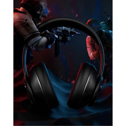 Draadloze Gaming Koptelefoon met Microfoon - Bluetooth 5.0 Headphones Headset Goud