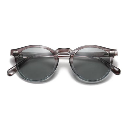Vintage Zonnebril voor Dames - UV400 Gepolariseerde Bril Shades Brillen - Grijs