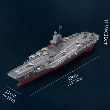 S19 RC Mini Vliegdekschip met Afstandsbediening - Elektrisch Speelgoed Boot Schip