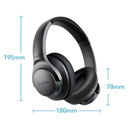 Q20 Draadloze Koptelefoon - Bluetooth 5.0 Wireless Headphones Stereo Studio Zwart