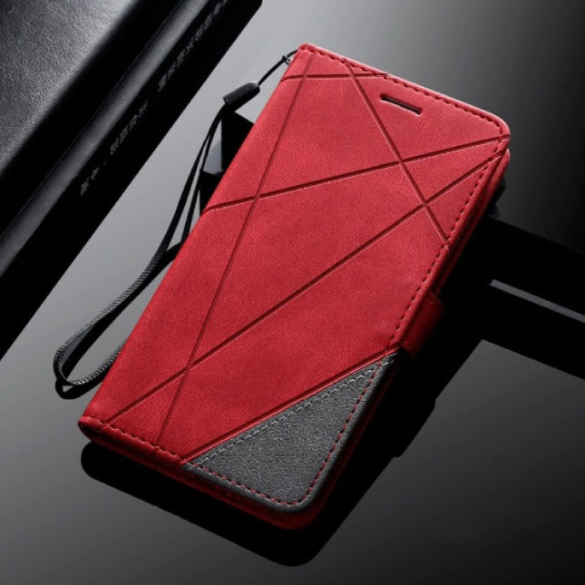 Samsung Galaxy Note 10 Lite - Leren Wallet Flip Case Cover Hoesje Portefeuille Rood