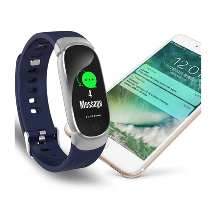 QW16 Fashion Sports Smartwatch Fitness Sport Activity Tracker Smartphone Horloge iOS Android iPhone Samsung Huawei Roze