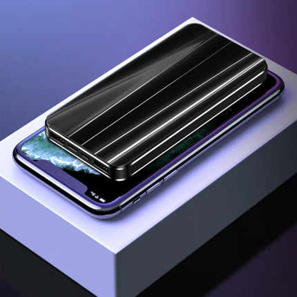 10.000mAh Powerbank met 4 Poorten - LED Display Externe Noodaccu Batterij Oplader Charger Zwart