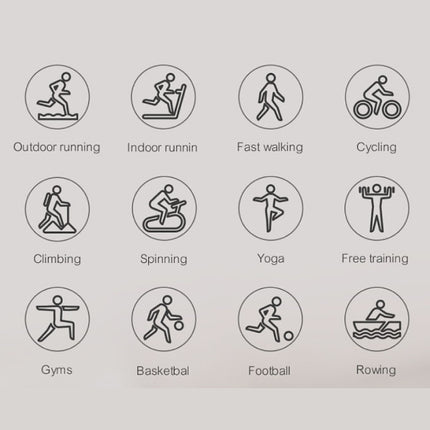 RT LS05S Smartwatch - Hart-en Slaap-monitor - Sport Activity Tracker Horloge - Silicoon Bandje Zwart