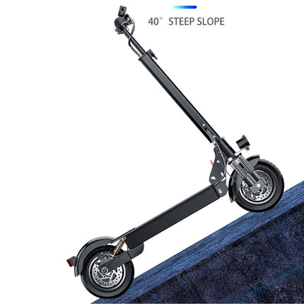 T10 Elektrische Off-Road Smart E Step Scooter - 2000W - 23.4 Ah Batterij - 11" - Zwart