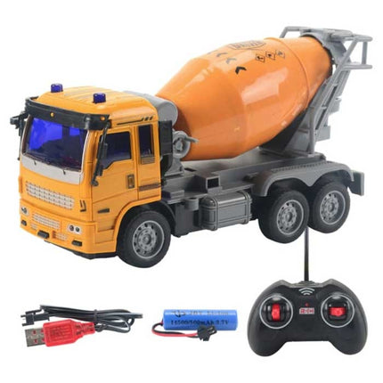 RC Betonmixer met Afstandsbediening - Radiografisch Cement Mixer Machine op 1:32 Schaal