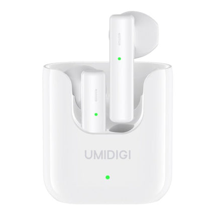 Airbuds U Draadloze Oortjes met 380mAh Oplaaddoosje - ENC Ruisonderdrukking Touch Control Oordopjes TWS Bluetooth 5.1 Earphones Earbuds Oortelefoon Wit