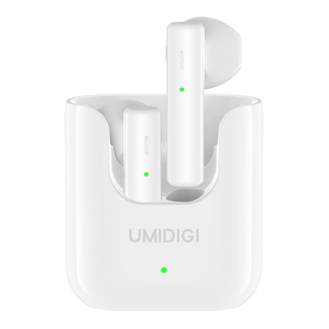 Airbuds U Draadloze Oortjes met 380mAh Oplaaddoosje - ENC Ruisonderdrukking Touch Control Oordopjes TWS Bluetooth 5.1 Earphones Earbuds Oortelefoon Wit