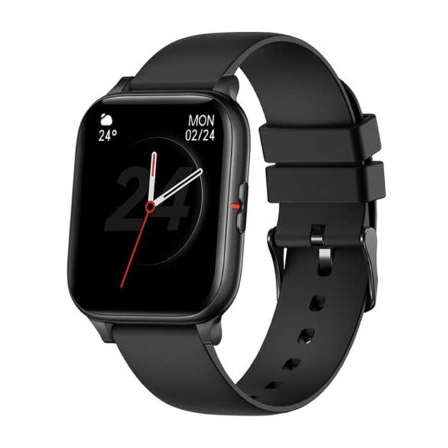 P8 Mix Smartwatch Smartband Smartphone Fitness Sport Activity Tracker Horloge IP67 iOS iPhone Android Siliconen Bandje Zwart 