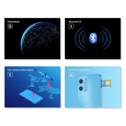 G1 Max Smartphone - 6 GB RAM - 128 GB Opslag - 50 MP Camera - 5150mAh Batterij - Nieuwstaat - 3 Jaar Garantie - Blauw